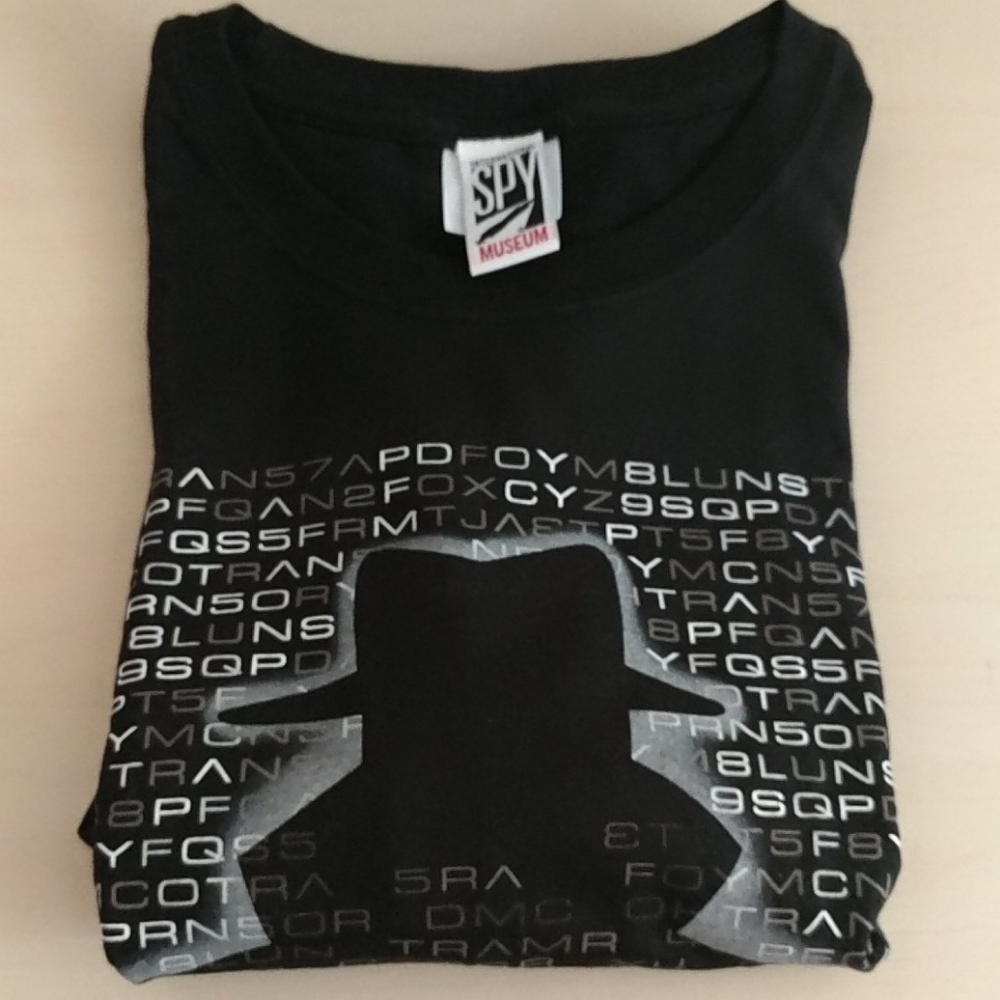 International Spy Museum Tee Shirt - Never Worn